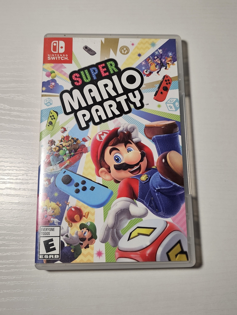 Super Mario Party (Nintendo Switch) - Red, Blue & Green Artwork